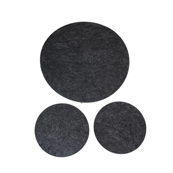 Round Felt Coaster Unbreakable Cup Mat