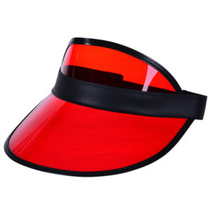 Custom Adjustable PVC Visor For Adults