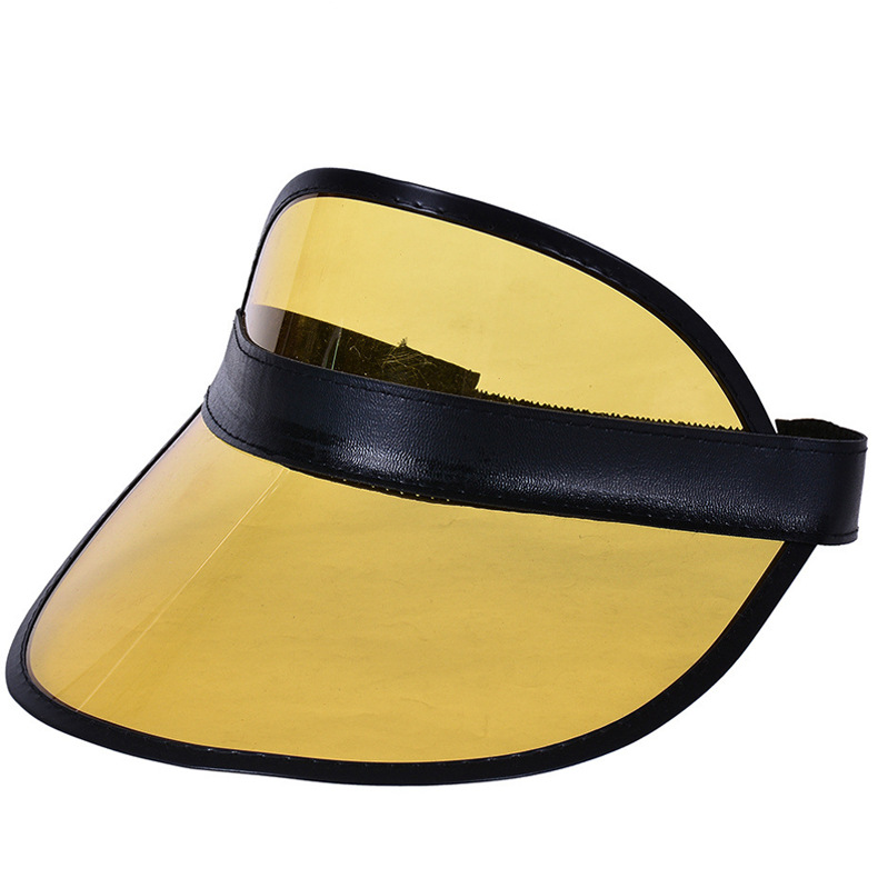 Custom Adjustable PVC Visor For Adults