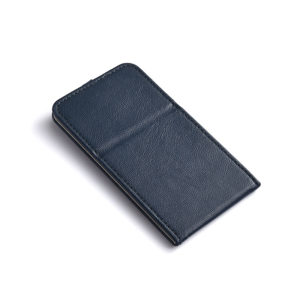 PU Leather Folding Cosmetic Mirror with Custom Logo