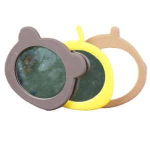 Custom Compact Soft PVC Mirror of Cartoon Character Shape