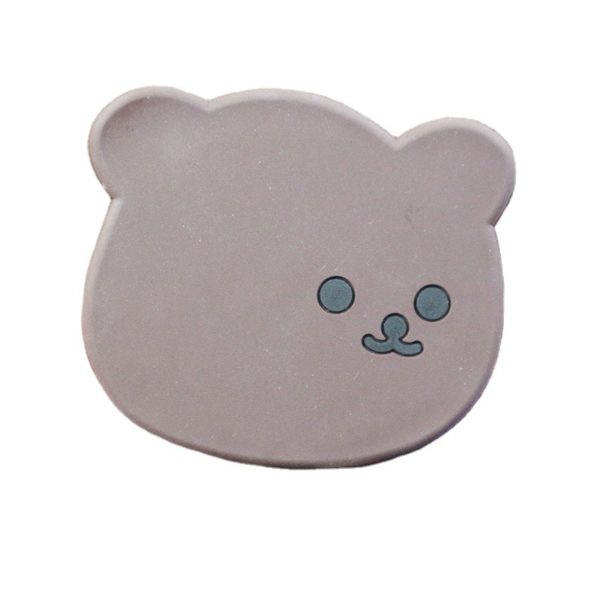 Custom Compact Soft PVC Mirror of Cartoon Character Shape