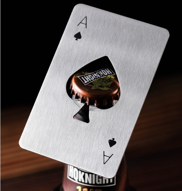 Ace Of Spades Bottle Opener