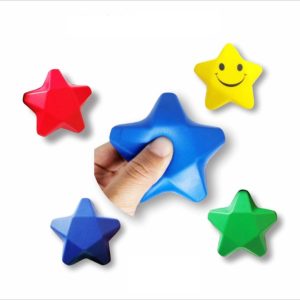 Foam Star Shaped Stress Ball with Custom LOGO