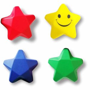 Foam Star Shaped Stress Ball with Custom LOGO