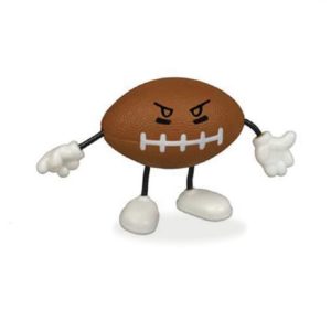 Custom Rugby Stress Ball Figurine