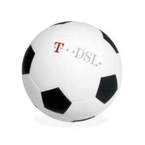 2.5" Soccer Shape Stress Ball