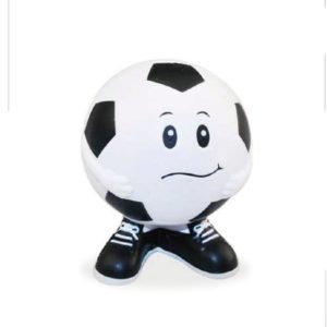 Soccer Ball Man Figure Stress Ball Toy