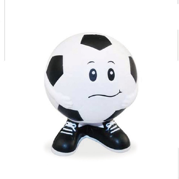 Soccer Ball Man Figure Stress Ball Toy