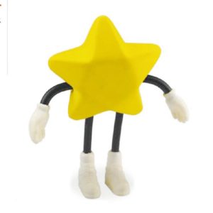 Custom Star Stress Ball Figurine