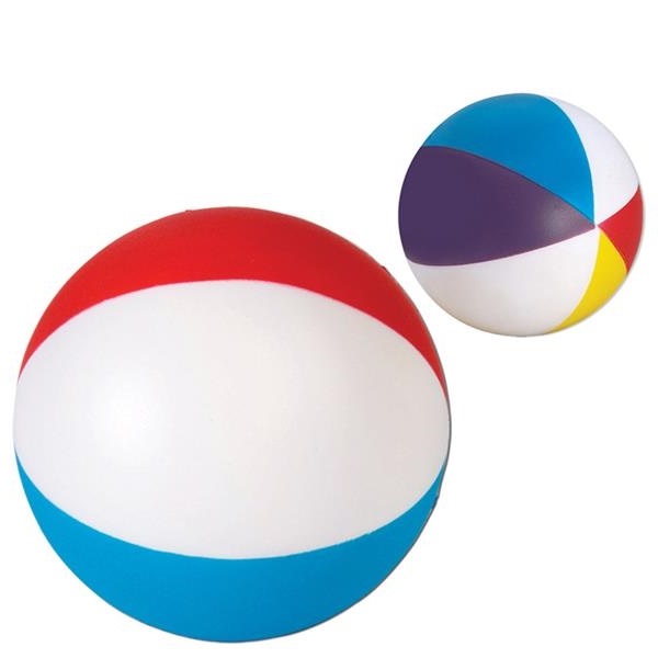 Beach Ball Shaped Stress Ball