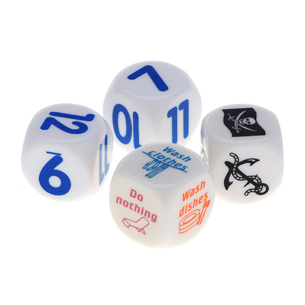 Dice with 6 Custom Sides