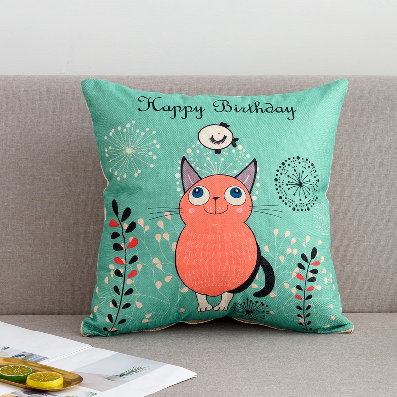 Full Color Customized Throw Pillow