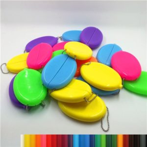 Silicone Coin Purse With Keyring