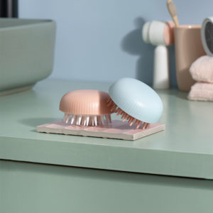 Silicone Sclap Massage Washing Brush With Logo