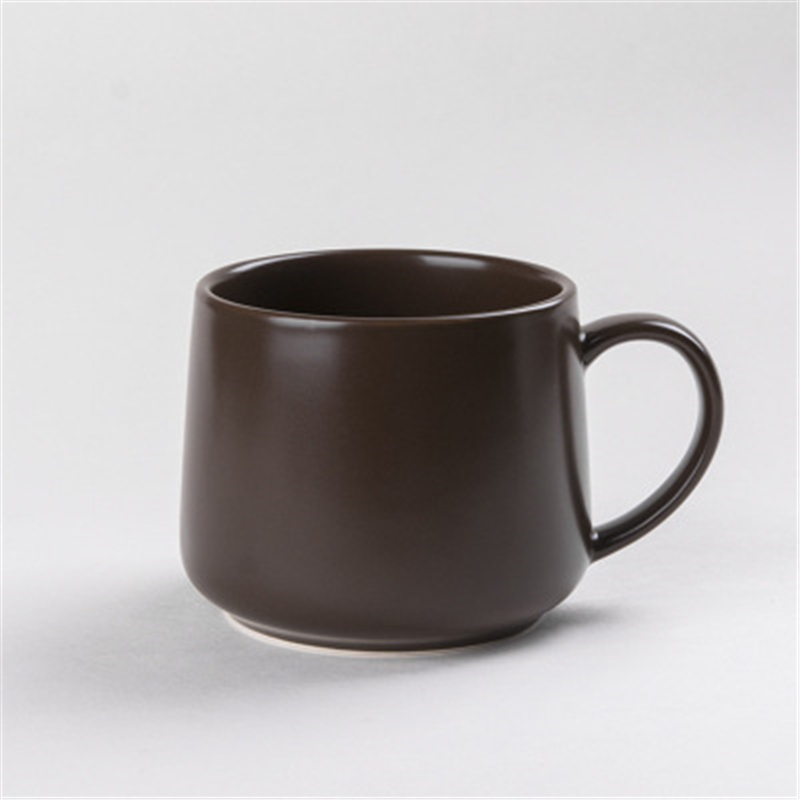 10oz Matte Simple Coffee Mug With Logo