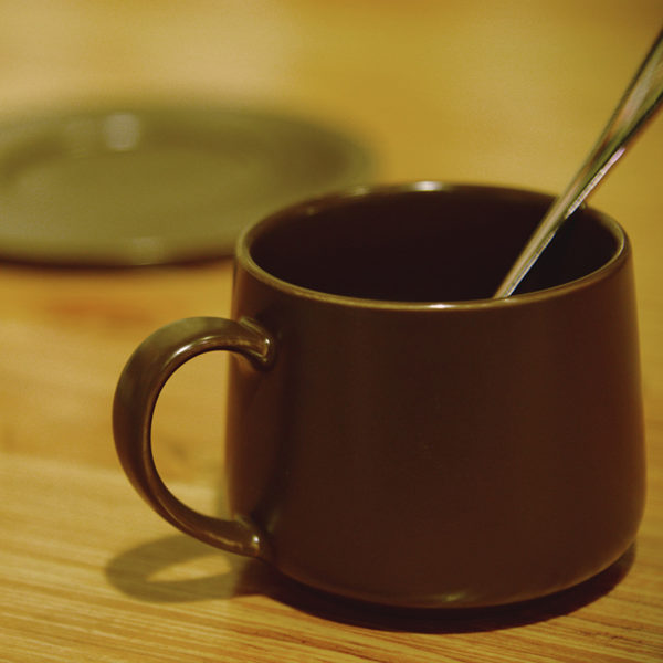 10oz Matte Simple Coffee Mug With Logo