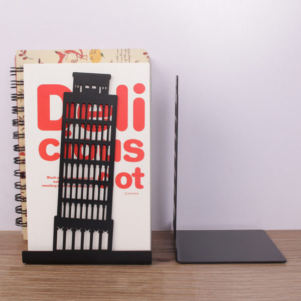 Carved Custom Shaped Metal Bookend