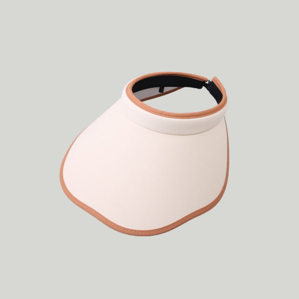 Shell Shaped Sun Visor With Logo