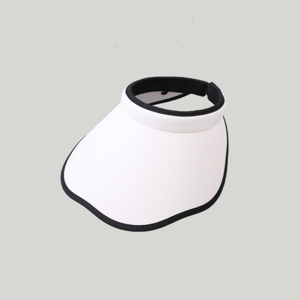 Shell Shaped Sun Visor With Logo