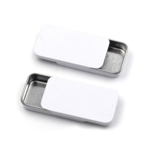 Full Color Imprint Square Slide Tin