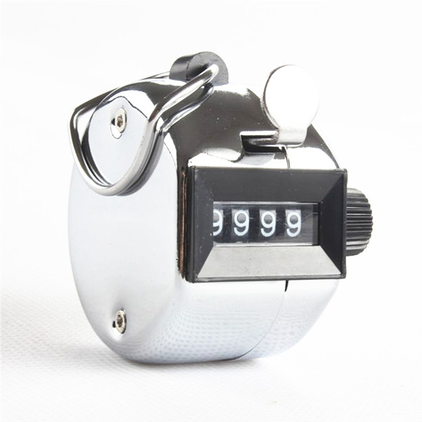 Classical Metal Handheld Tally Counter 4-Digit