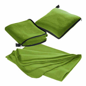 Custom Zip-up Travel Pillow Blanket