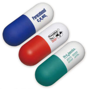 Capsule Shaped Stress Ball