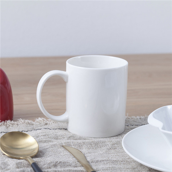 11oz White Ceramic Mug