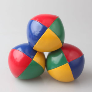 PU Leather Juggling Balls Kickball