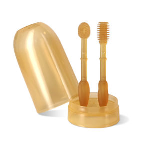 Baby Silicone Tongue Brush and Toothbrush