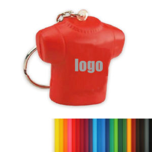 T-shirt Stress Ball With Key Chain