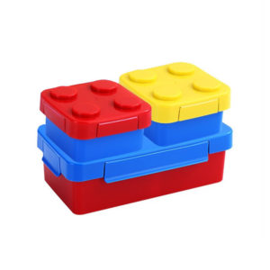 Building Blocks Stackable Lunch Containers