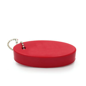 Soft Floating Oval Keychain Key Chain