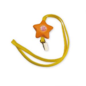 PU Star Shaped Stress Ball with Lanyard