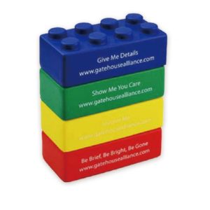 Brick Shape Stress Ball
