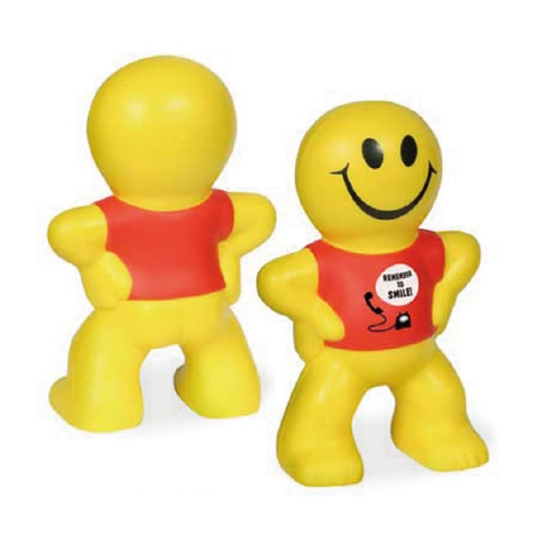 Custom Captain Smiley Stress Ball