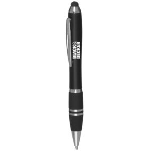 Plastic Stylus Ballpoint Pen
