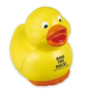 Custom Rubber Duck Shaped Stress Ball