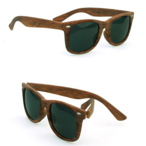 Retro Woodgrain Sunglasses