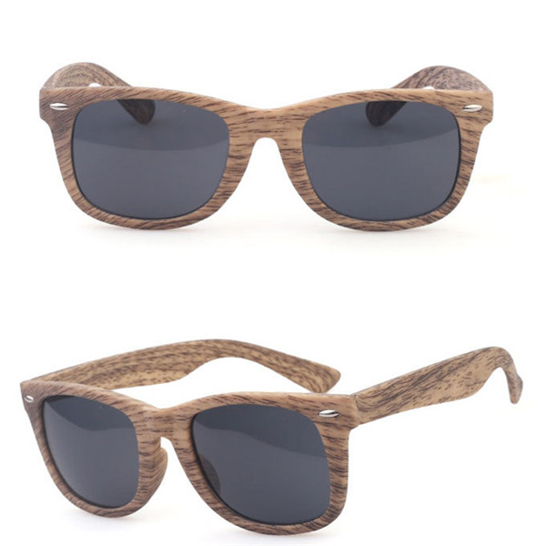 Retro Woodgrain Sunglasses