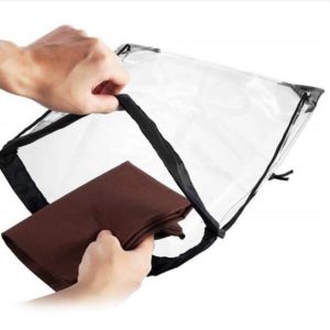Clear Vinyl Drawstring Backpack