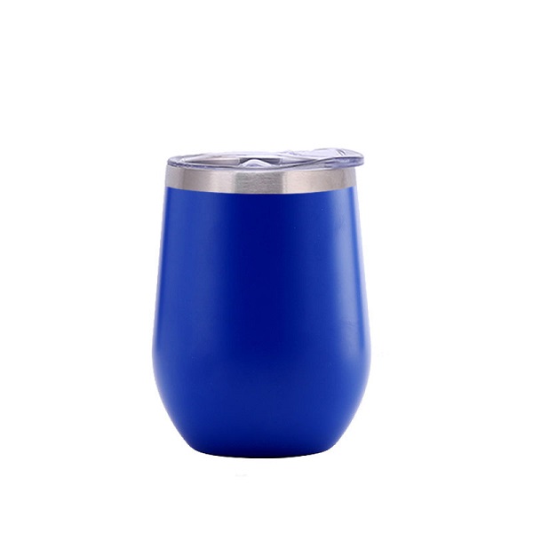 Double Wall 12oz Stainless Steel Eggshell Cup