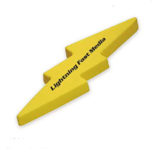 Lightning Shaped Stress Ball
