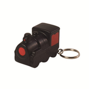 Train Stress Ball With Keychain