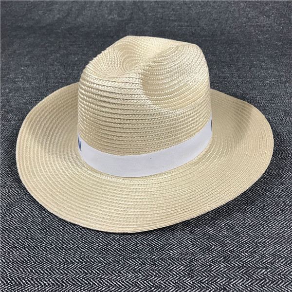 Paper Straw Cow Boy Hat