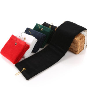 Golf Towel with Metal Grommet & Clip