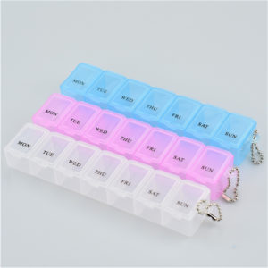 7-Days Strip Pill Box 7 Days Med Minder