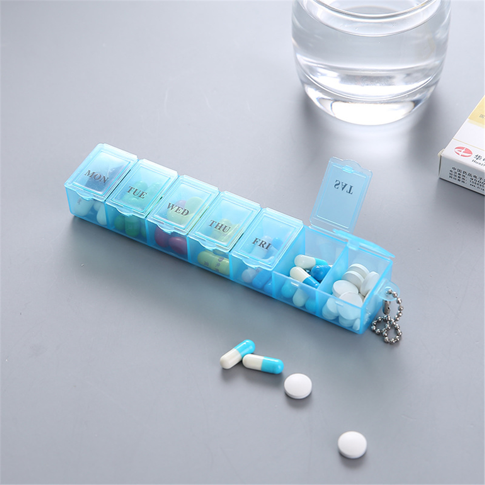 7-Days Strip Pill Box 7 Days Med Minder