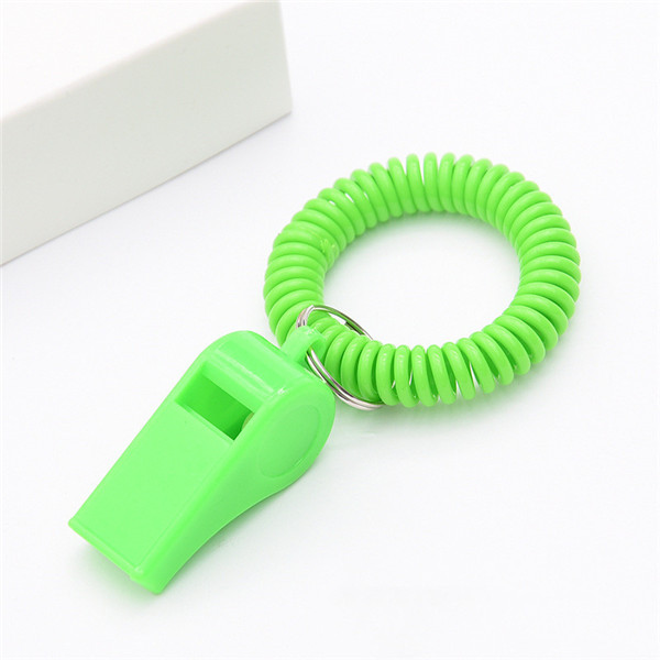 Whistle With Coil Wristband